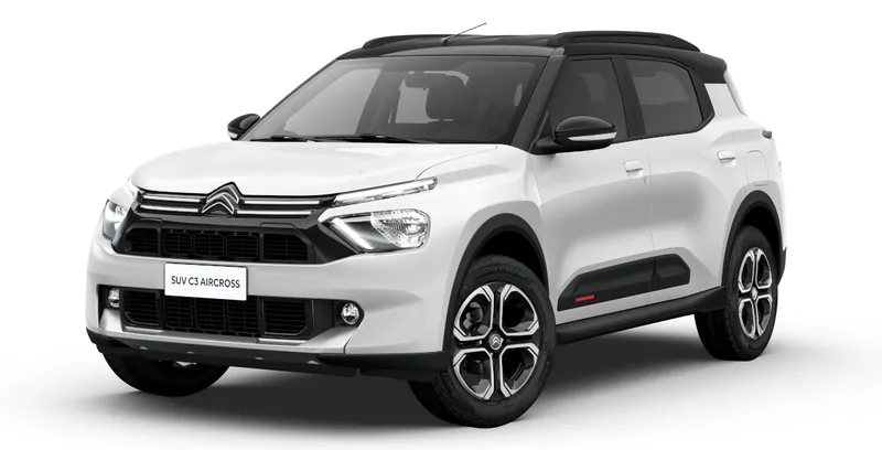 SUV Automático — Citroën C3 Aircross o similar, para alquilar en Bariloche