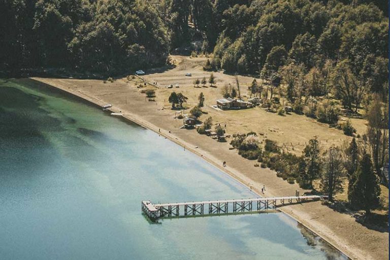 camino siete lagos en auto